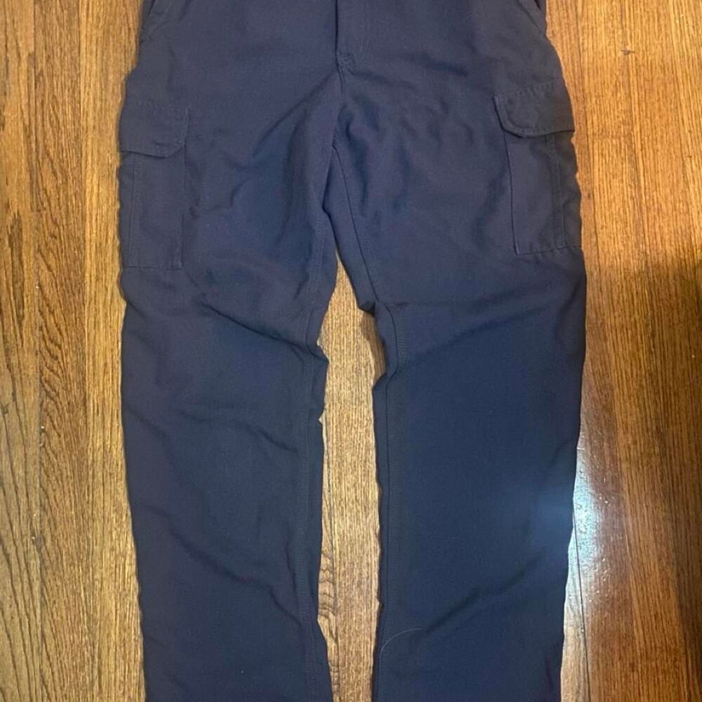 Carhartt Men's Navy and Black Trousers